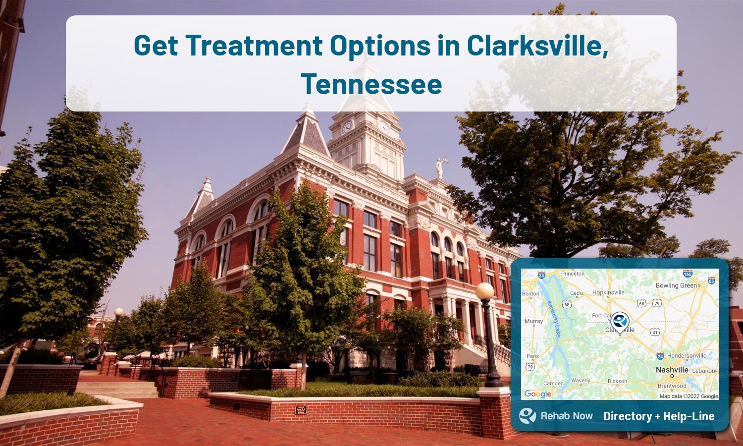 Clarksville, TN Treatment Centers. Find drug rehab in Clarksville, Tennessee, or detox and treatment programs. Get the right help now!
