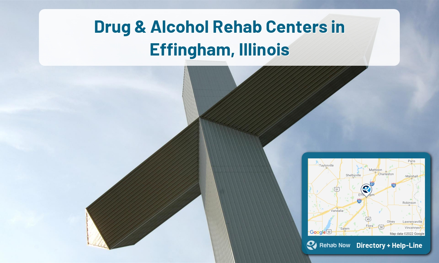 Ready to pick a rehab center in Effingham? Get off alcohol, opiates, and other drugs, by selecting top drug rehab centers in Illinois