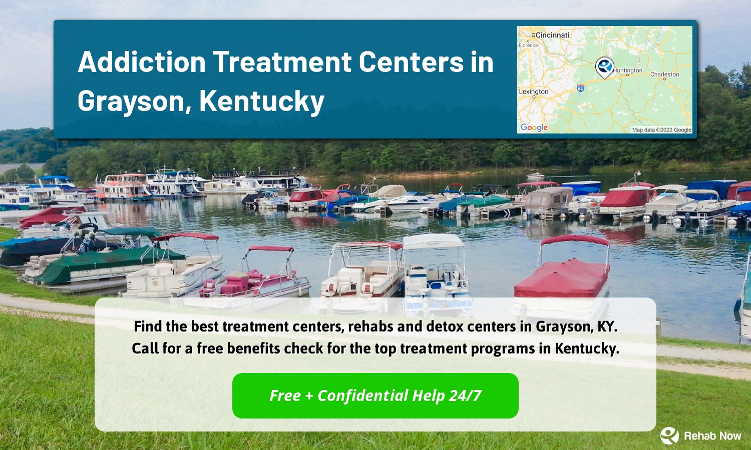 Find the best treatment centers, rehabs and detox centers in Grayson, KY. Call for a free benefits check for the top treatment programs in Kentucky.