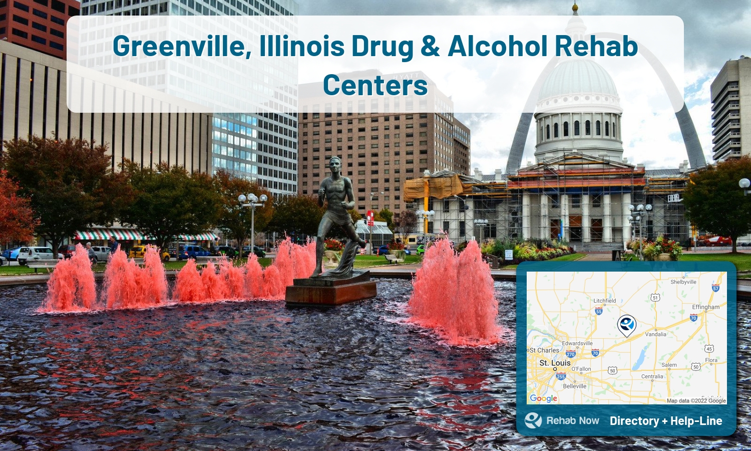 Find drug rehab and alcohol treatment services in Greenville. Our experts help you find a center in Greenville, Illinois