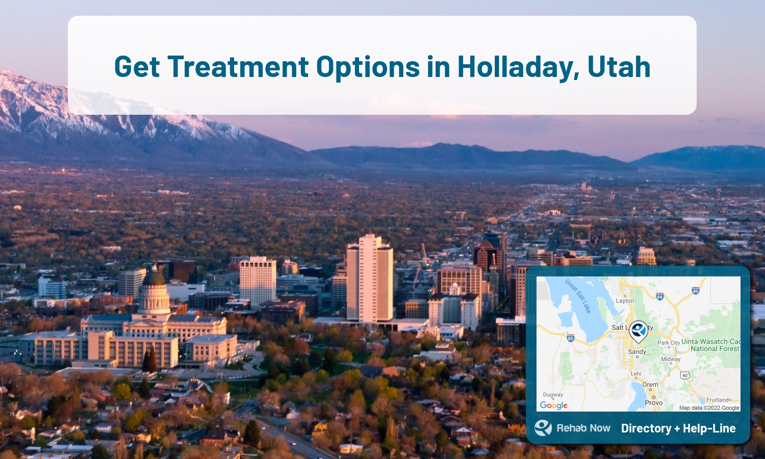 Holladay, UT Treatment Centers. Find drug rehab in Holladay, Utah, or detox and treatment programs. Get the right help now!