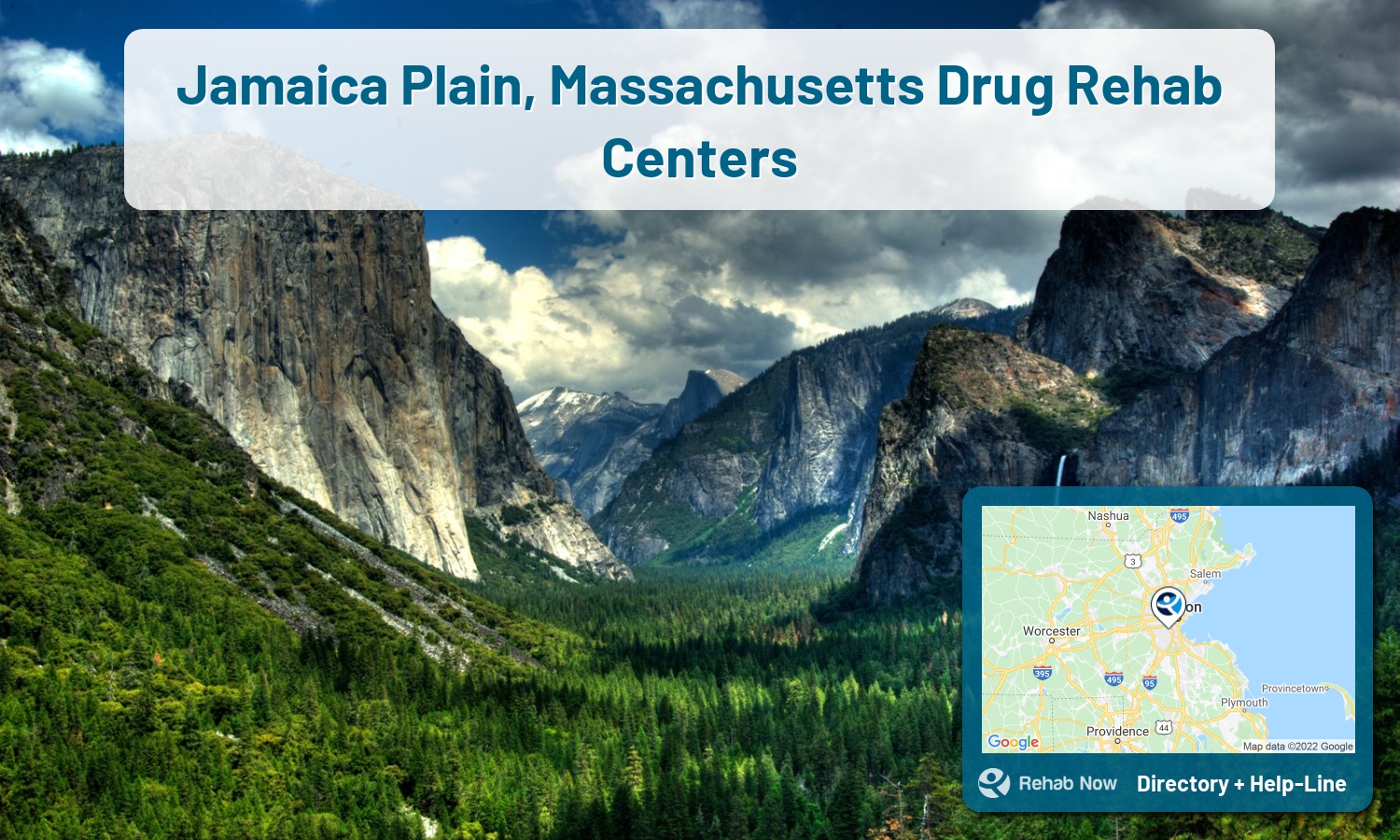 Need treatment nearby in Jamaica Plain, Massachusetts? Choose a drug/alcohol rehab center from our list, or call our hotline now for free help.