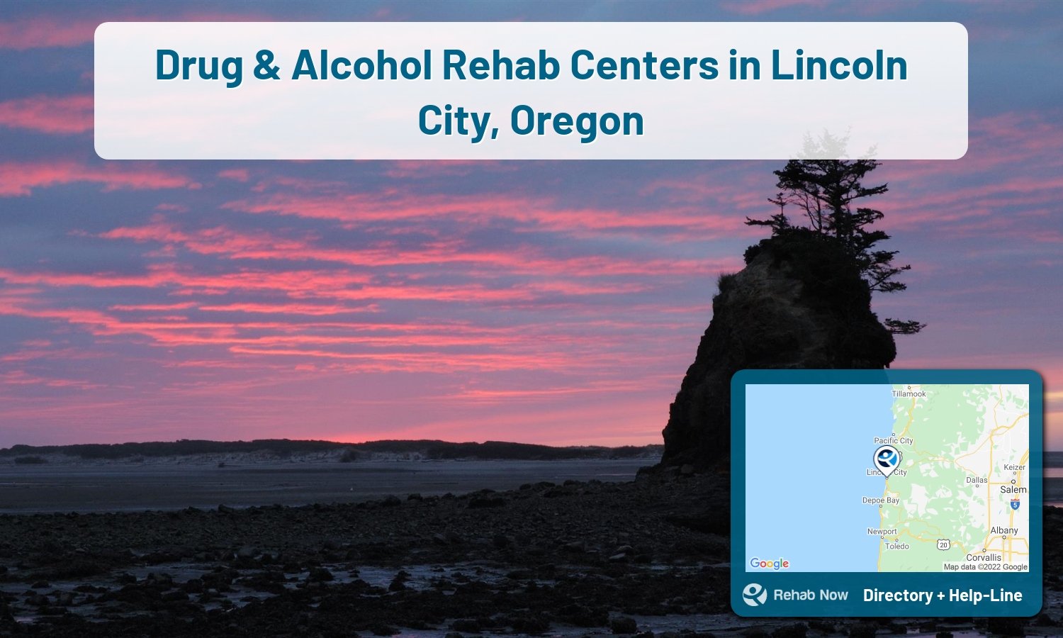Our experts can help you find treatment now in Lincoln City, Oregon. We list drug rehab and alcohol centers in Oregon.