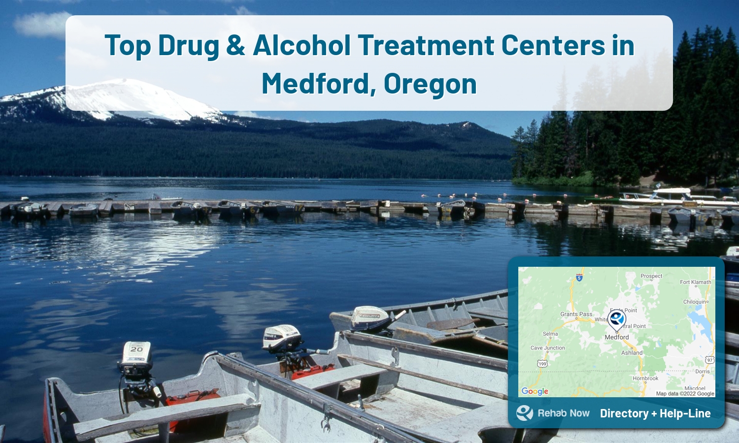 Medford, OR Treatment Centers. Find drug rehab in Medford, Oregon, or detox and treatment programs. Get the right help now!