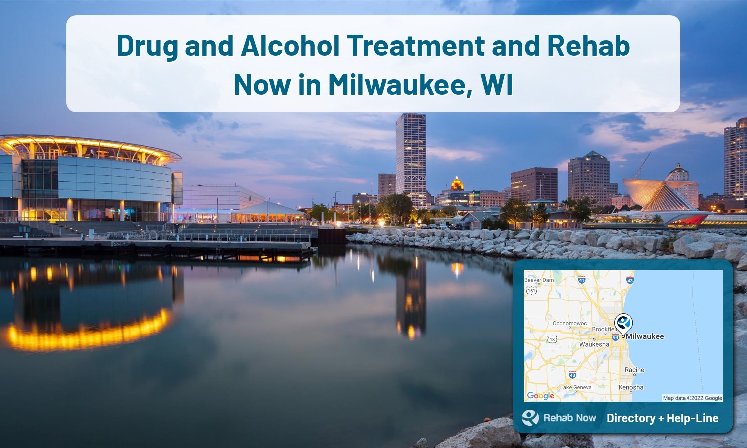 View options, availability, treatment methods, and more, for drug rehab and alcohol treatment in Milwaukee, Wisconsin