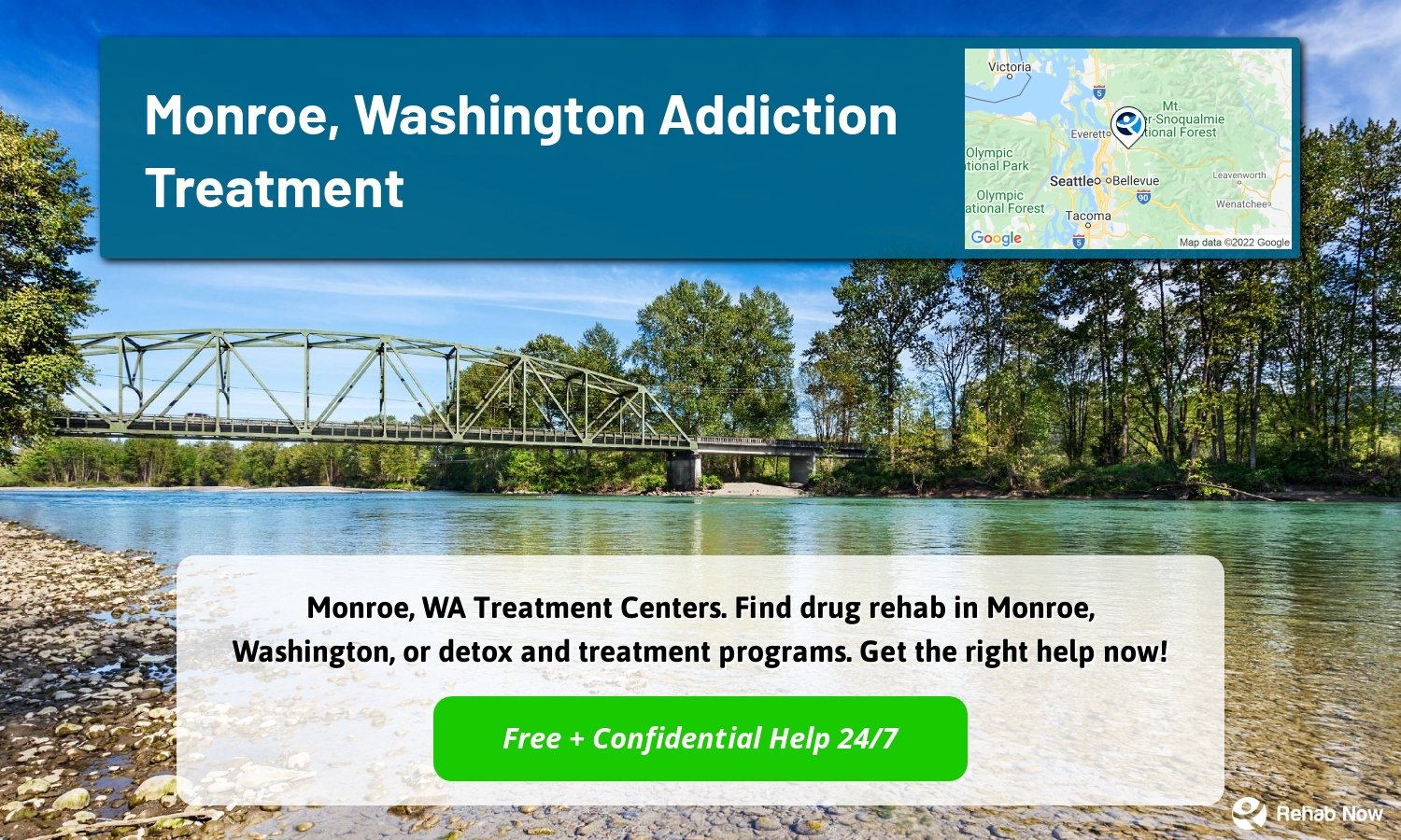 Monroe, WA Treatment Centers. Find drug rehab in Monroe, Washington, or detox and treatment programs. Get the right help now!