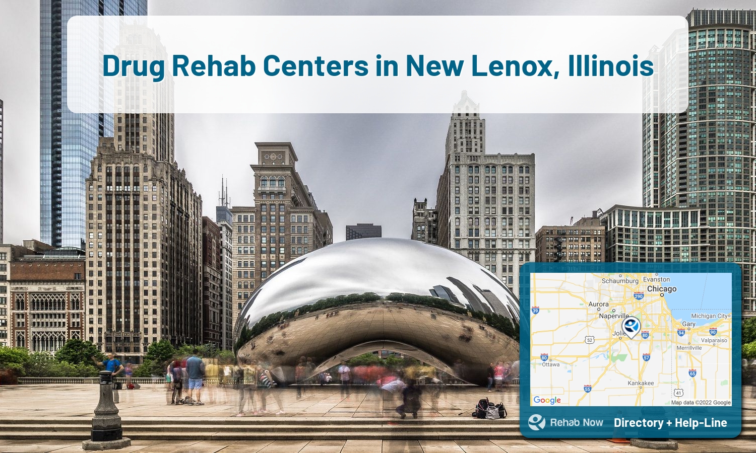 Struggling with addiction in New Lenox, Illinois? RehabNow helps you find the best treatment center or rehab available.