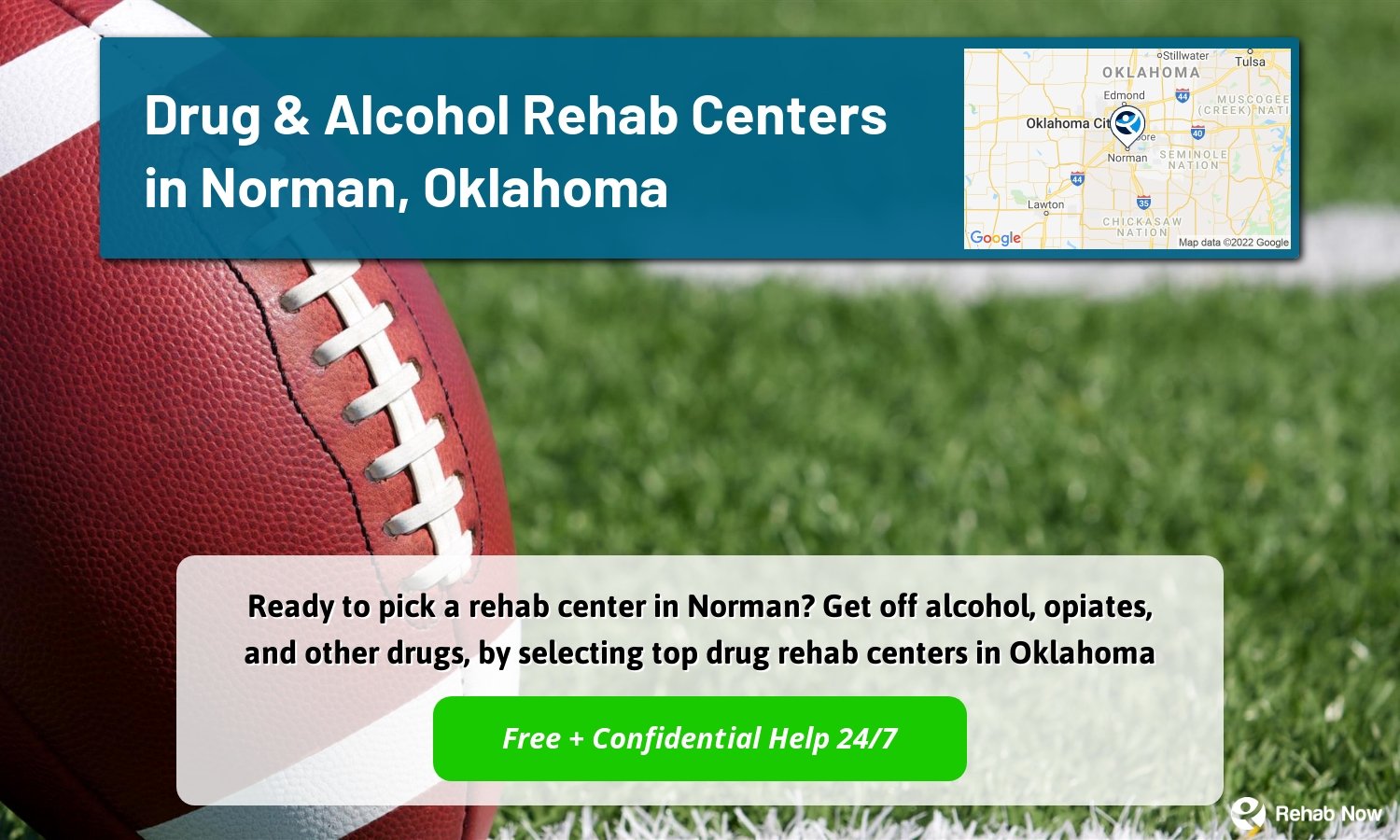 Ready to pick a rehab center in Norman? Get off alcohol, opiates, and other drugs, by selecting top drug rehab centers in Oklahoma