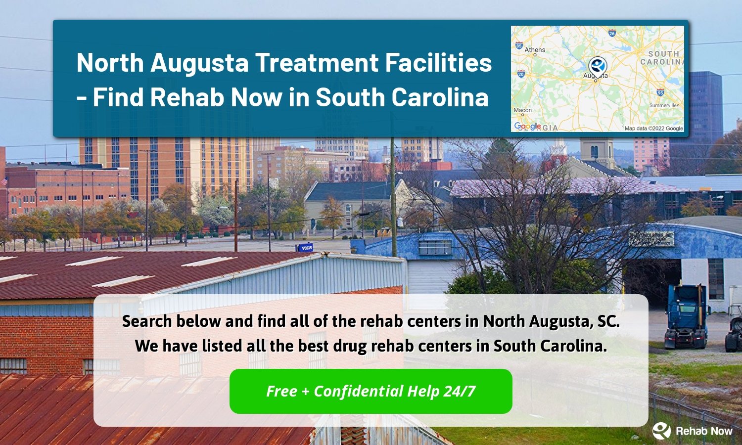Search below and find all of the rehab centers in North Augusta, SC. We have listed all the best drug rehab centers in South Carolina.