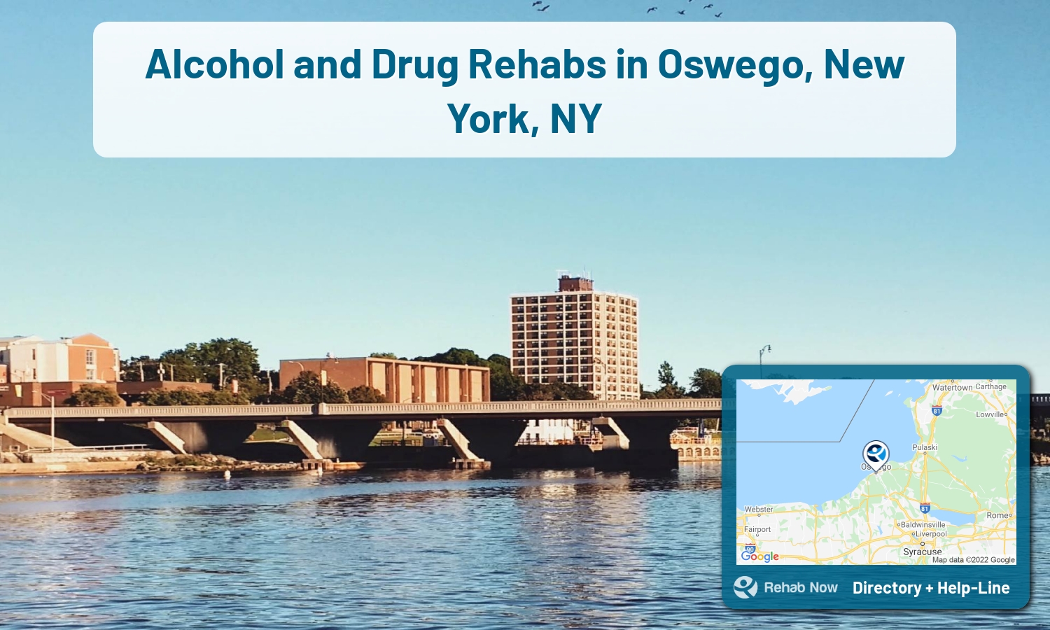 Oswego, NY Treatment Centers. Find drug rehab in Oswego, New York, or detox and treatment programs. Get the right help now!