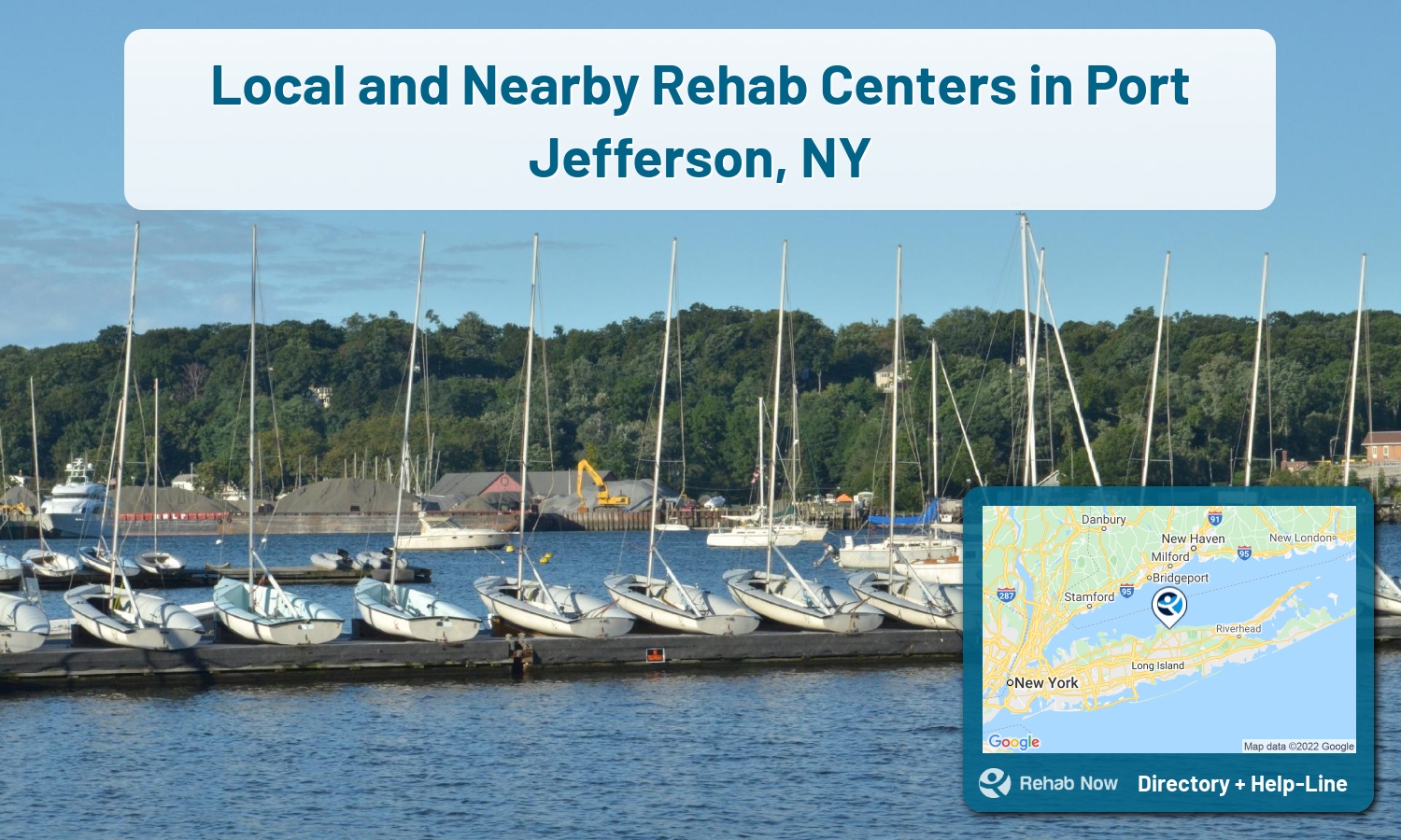 View options, availability, treatment methods, and more, for drug rehab and alcohol treatment in Port Jefferson, New York