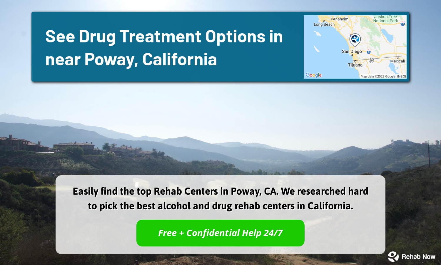 Easily find the top Rehab Centers in Poway, CA. We researched hard to pick the best alcohol and drug rehab centers in California.