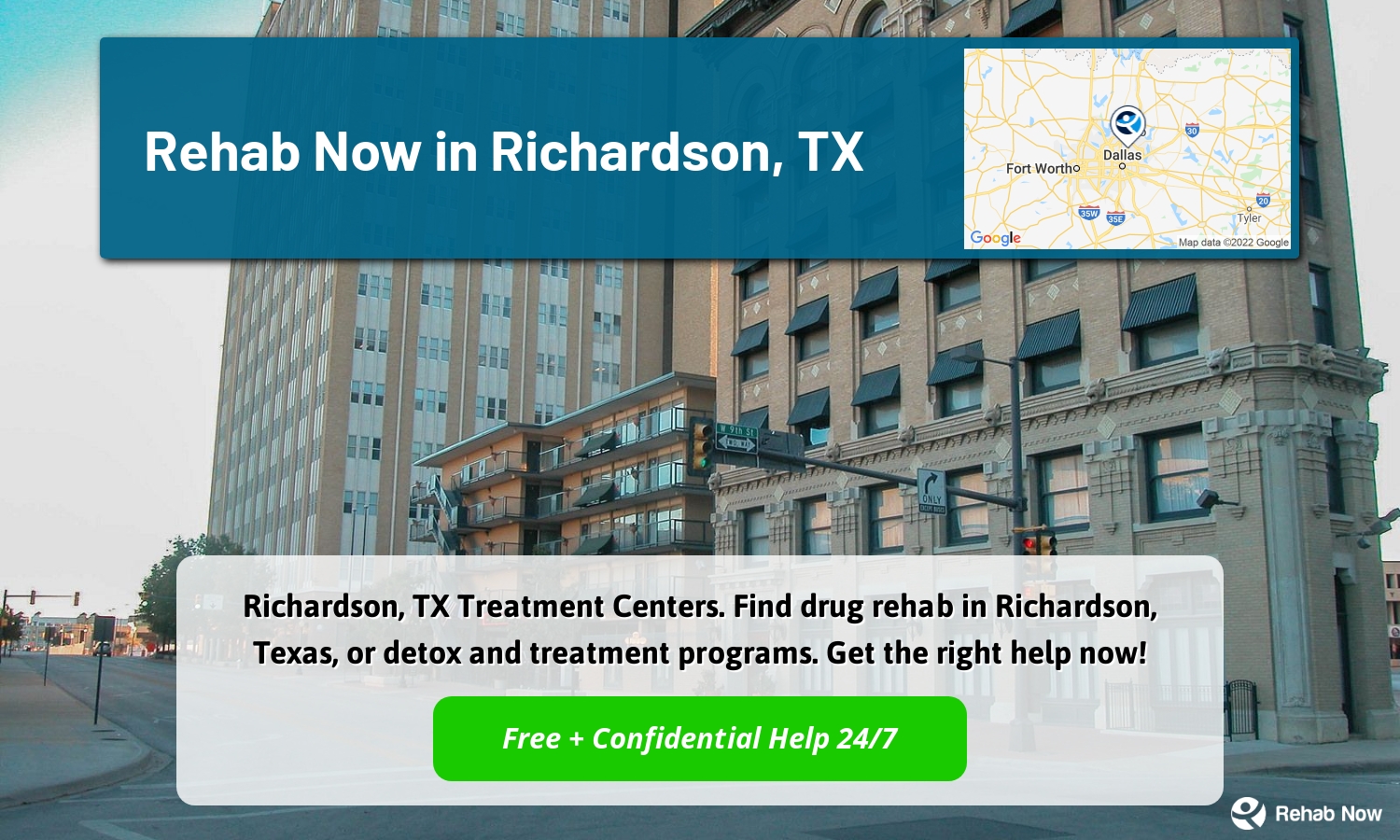 Richardson, TX Treatment Centers. Find drug rehab in Richardson, Texas, or detox and treatment programs. Get the right help now!