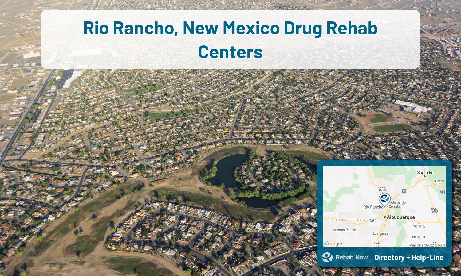 Need treatment nearby in Rio Rancho, New Mexico? Choose a drug/alcohol rehab center from our list, or call our hotline now for free help.