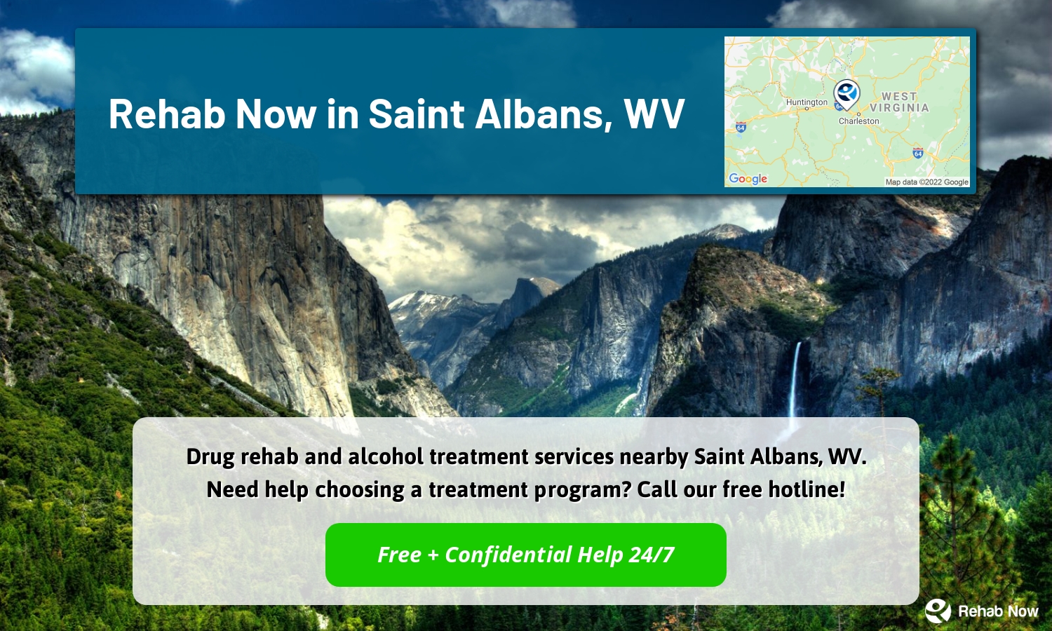 Drug rehab and alcohol treatment services nearby Saint Albans, WV. Need help choosing a treatment program? Call our free hotline!