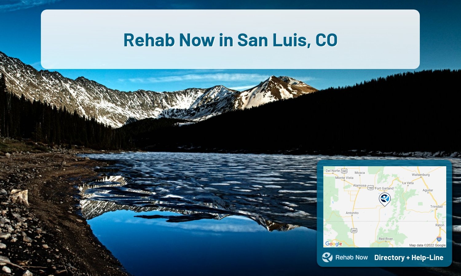 Drug rehab and alcohol treatment services near you in San Luis, Colorado. Need help choosing a center? Call us, free.