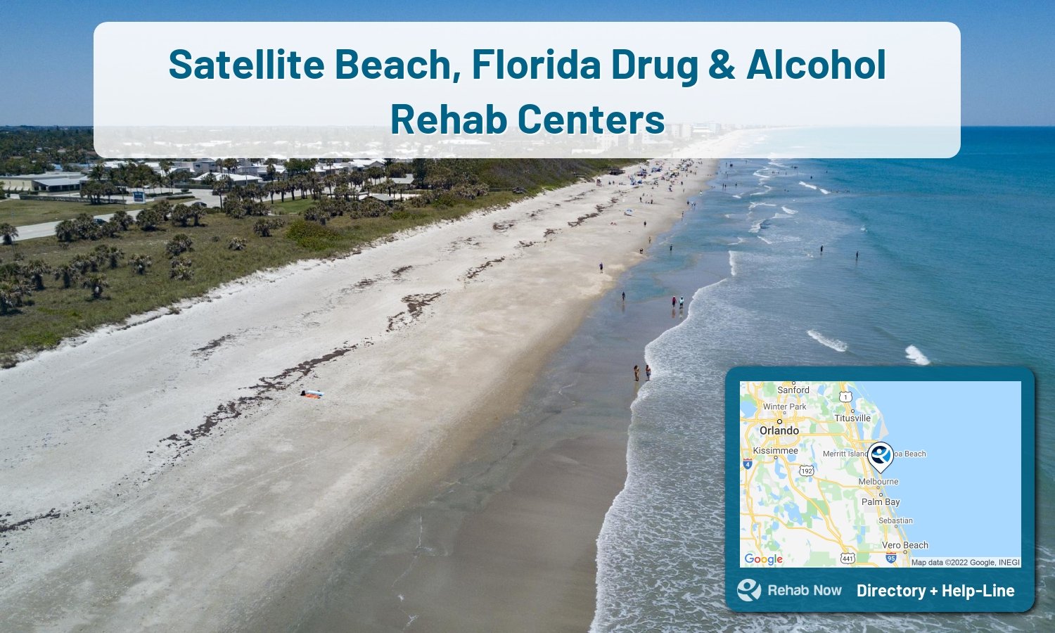 Need treatment nearby in Satellite Beach, Florida? Choose a drug/alcohol rehab center from our list, or call our hotline now for free help.