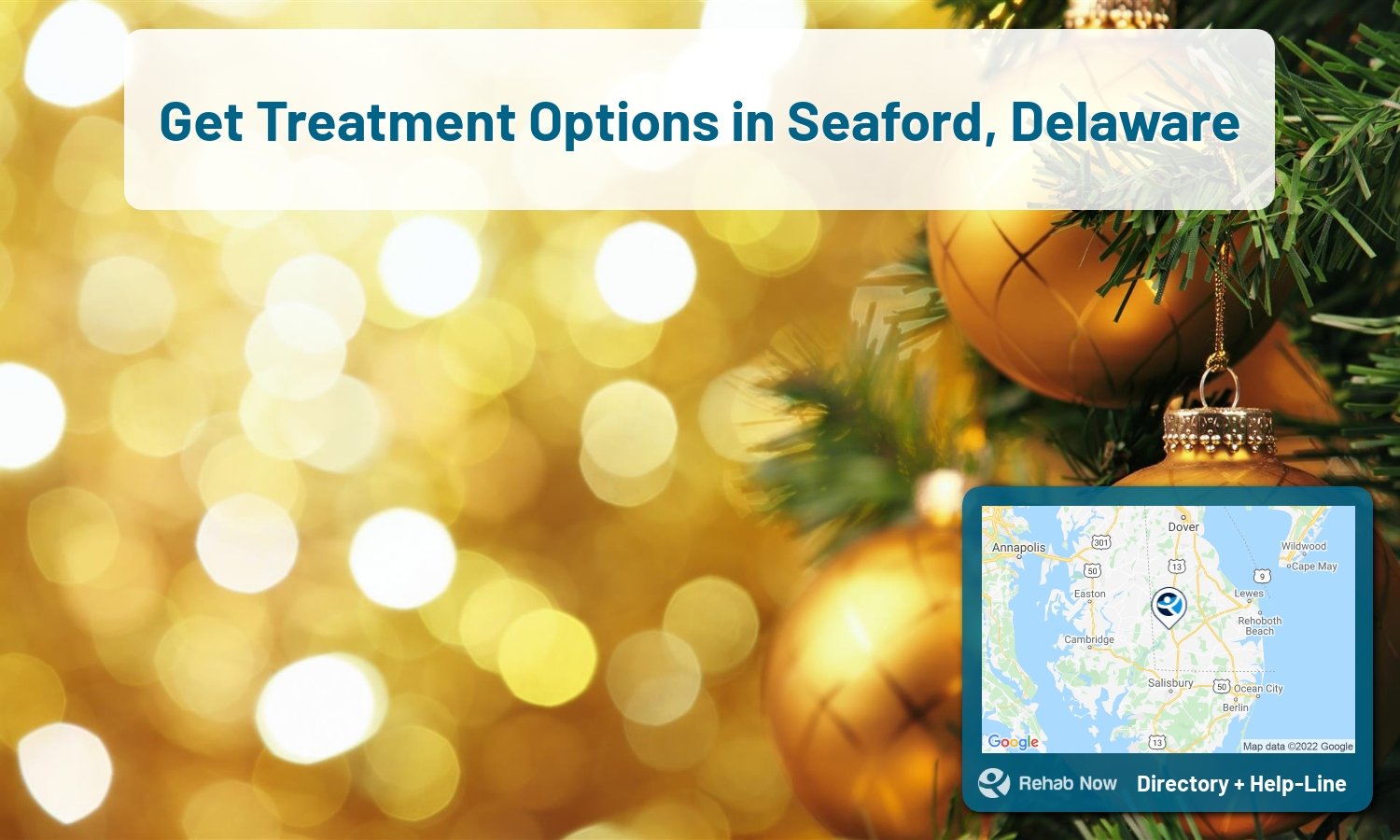List of alcohol and drug treatment centers near you in Seaford, Delaware. Research certifications, programs, methods, pricing, and more.