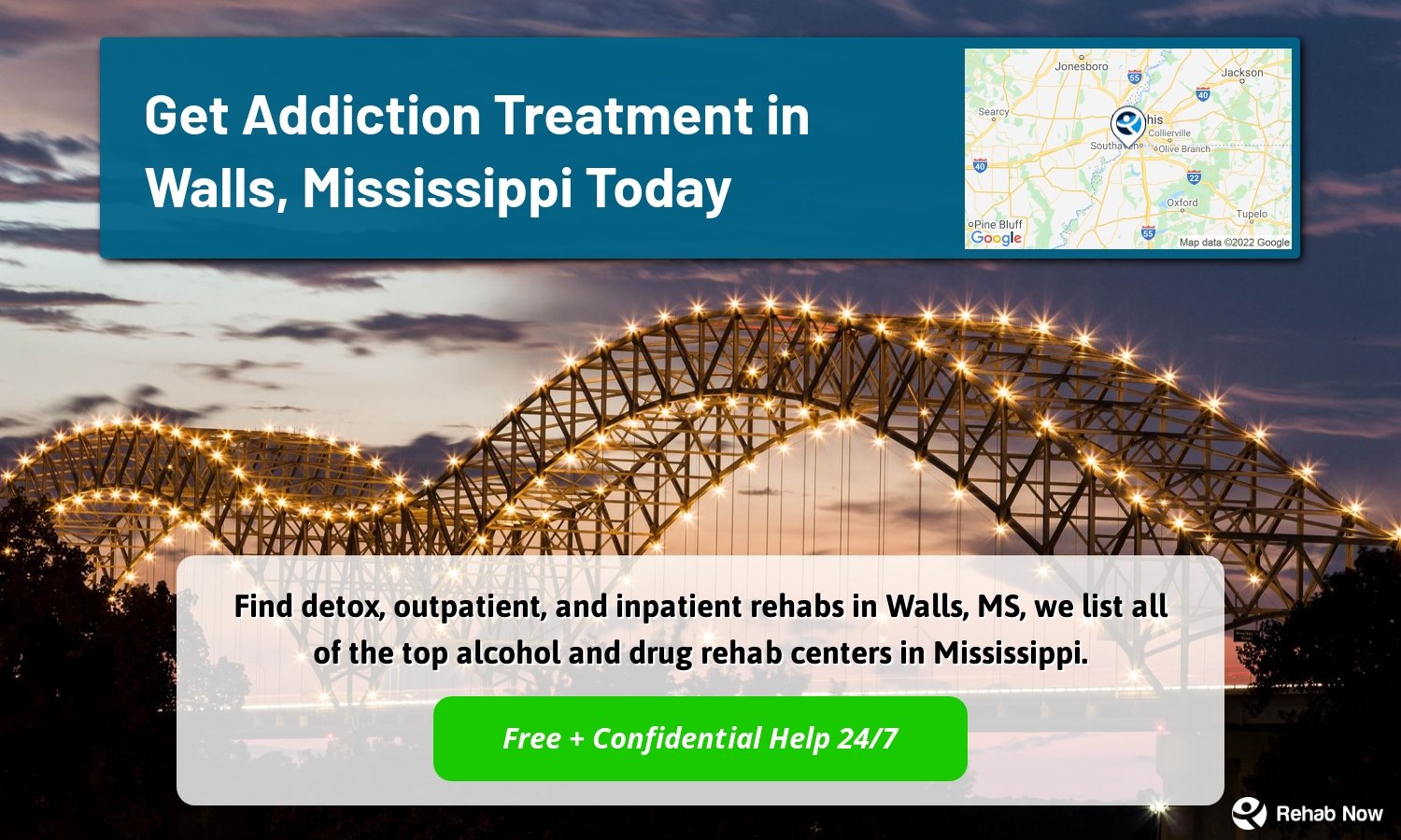 Find detox, outpatient, and inpatient rehabs in Walls, MS, we list all of the top alcohol and drug rehab centers in Mississippi.