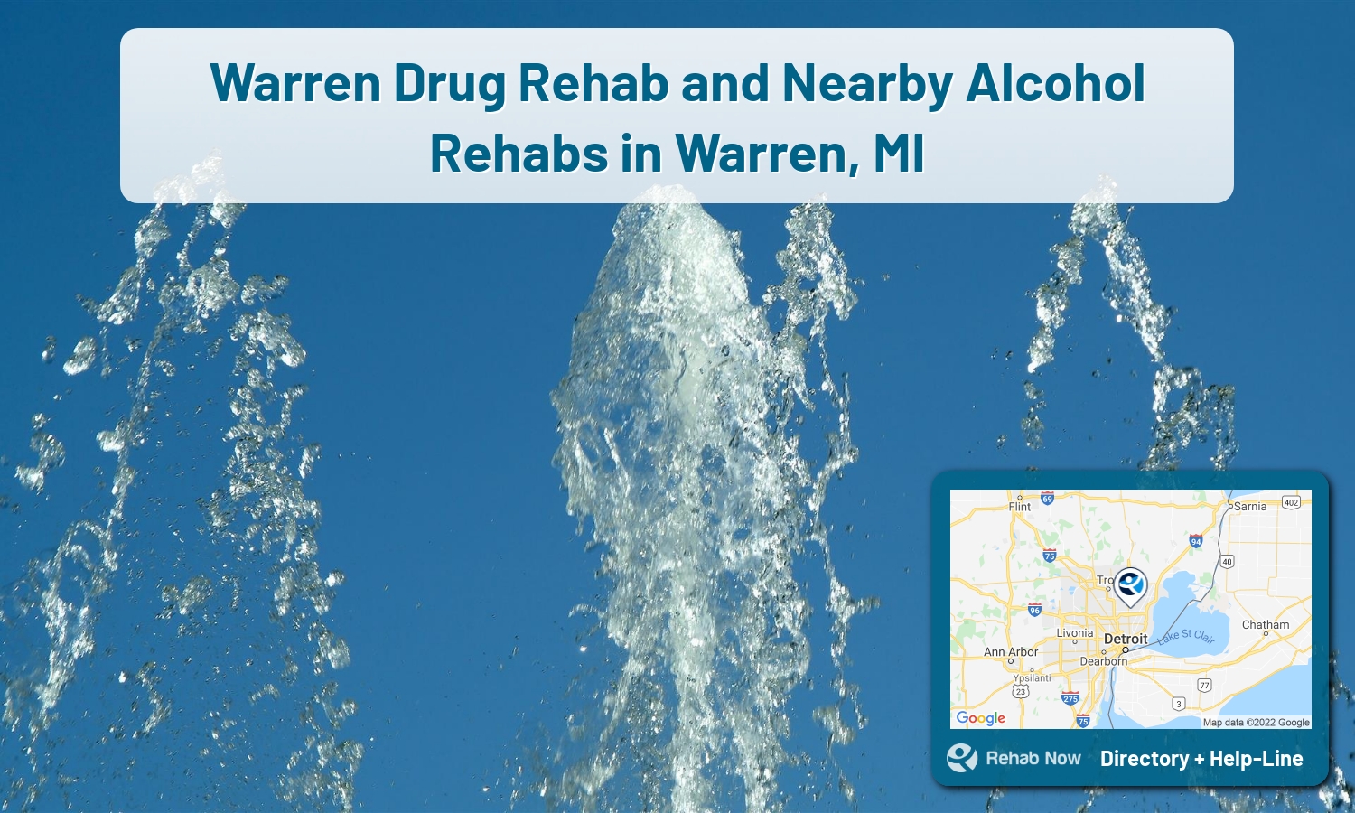 Warren, MI Treatment Centers. Find drug rehab in Warren, Michigan, or detox and treatment programs. Get the right help now!