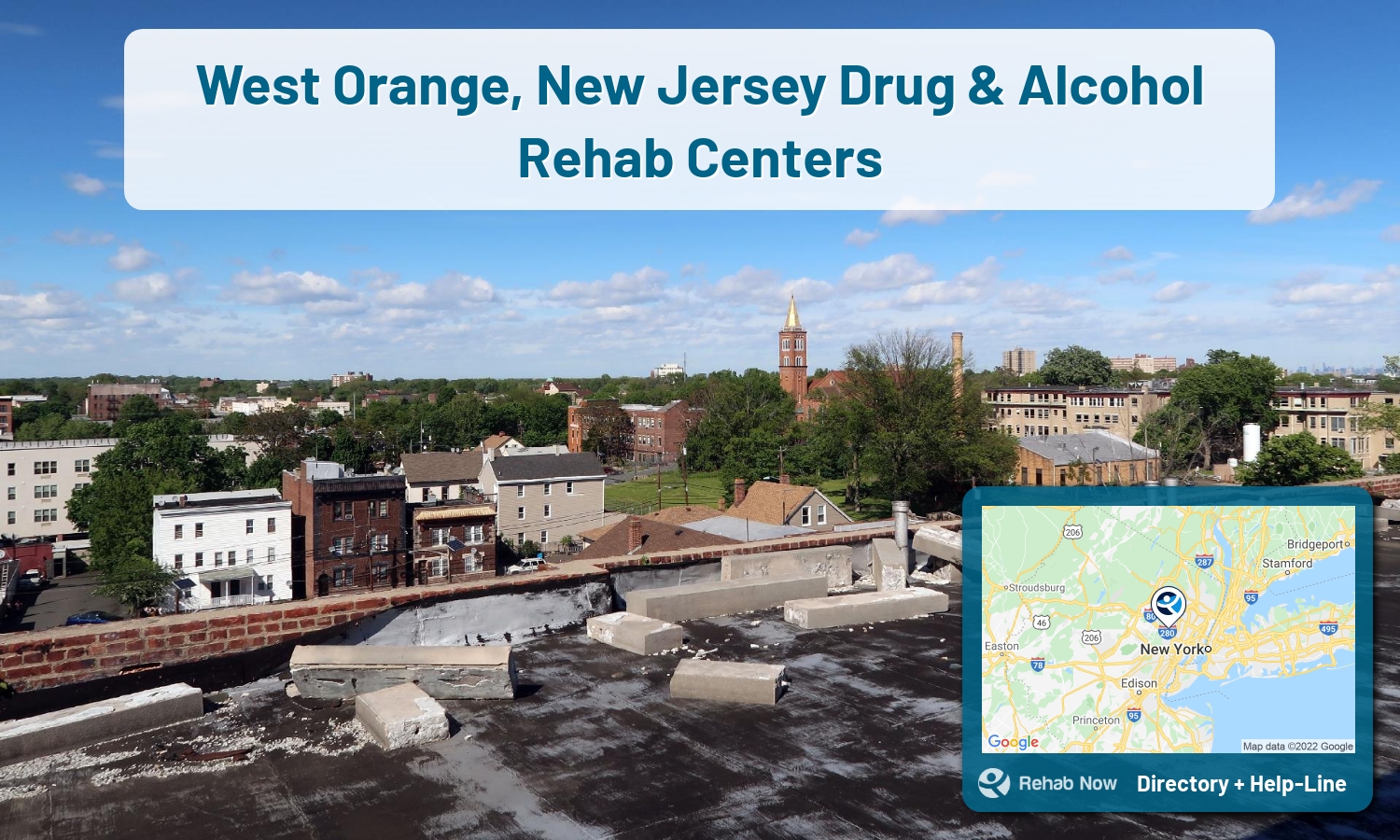 View options, availability, treatment methods, and more, for drug rehab and alcohol treatment in West Orange, New Jersey