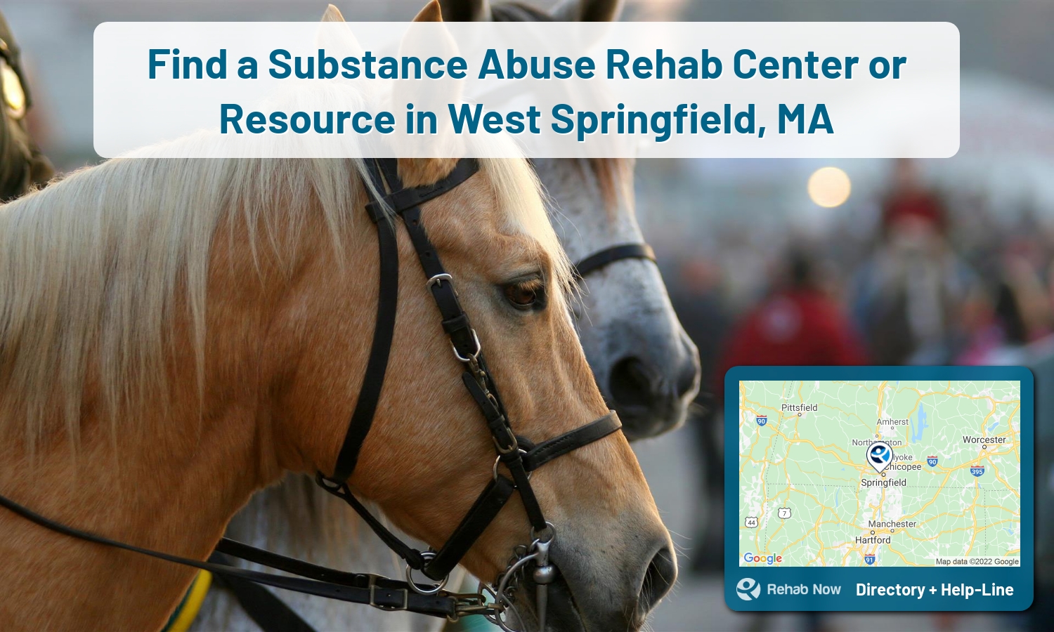 Our experts can help you find treatment now in West Springfield, Massachusetts. We list drug rehab and alcohol centers in Massachusetts.