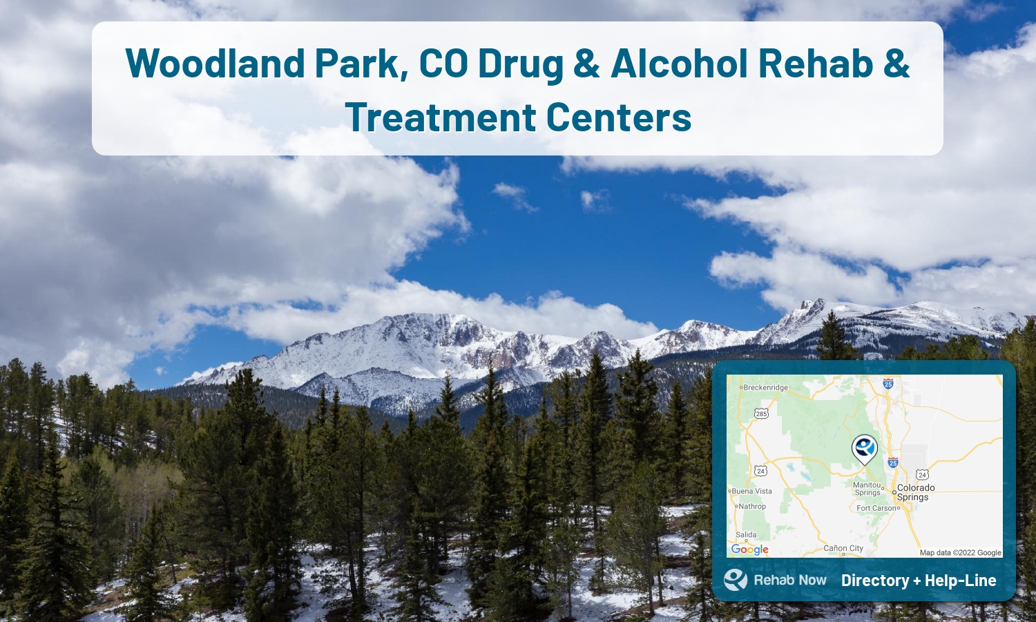 View options, availability, treatment methods, and more, for drug rehab and alcohol treatment in Woodland Park, Colorado