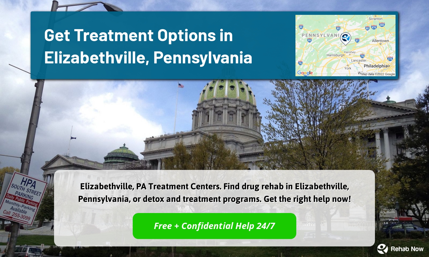 Elizabethville, PA Treatment Centers. Find drug rehab in Elizabethville, Pennsylvania, or detox and treatment programs. Get the right help now!