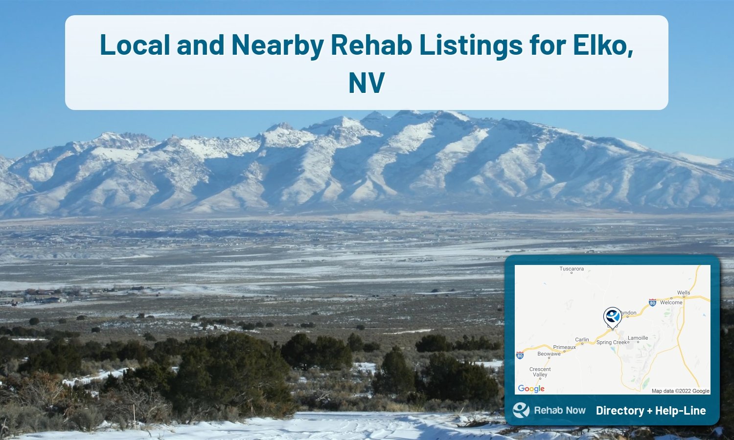 Let our expert counselors help find the best addiction treatment in Elko, Nevada now with a free call to our hotline.
