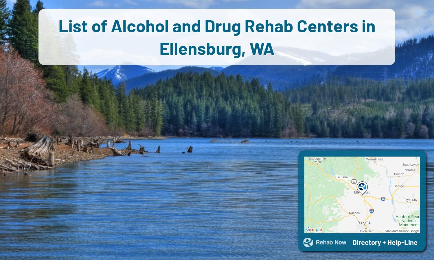 Easily find the top Rehab Centers in Ellensburg, WA. We researched hard to pick the best alcohol and drug rehab centers in Washington.