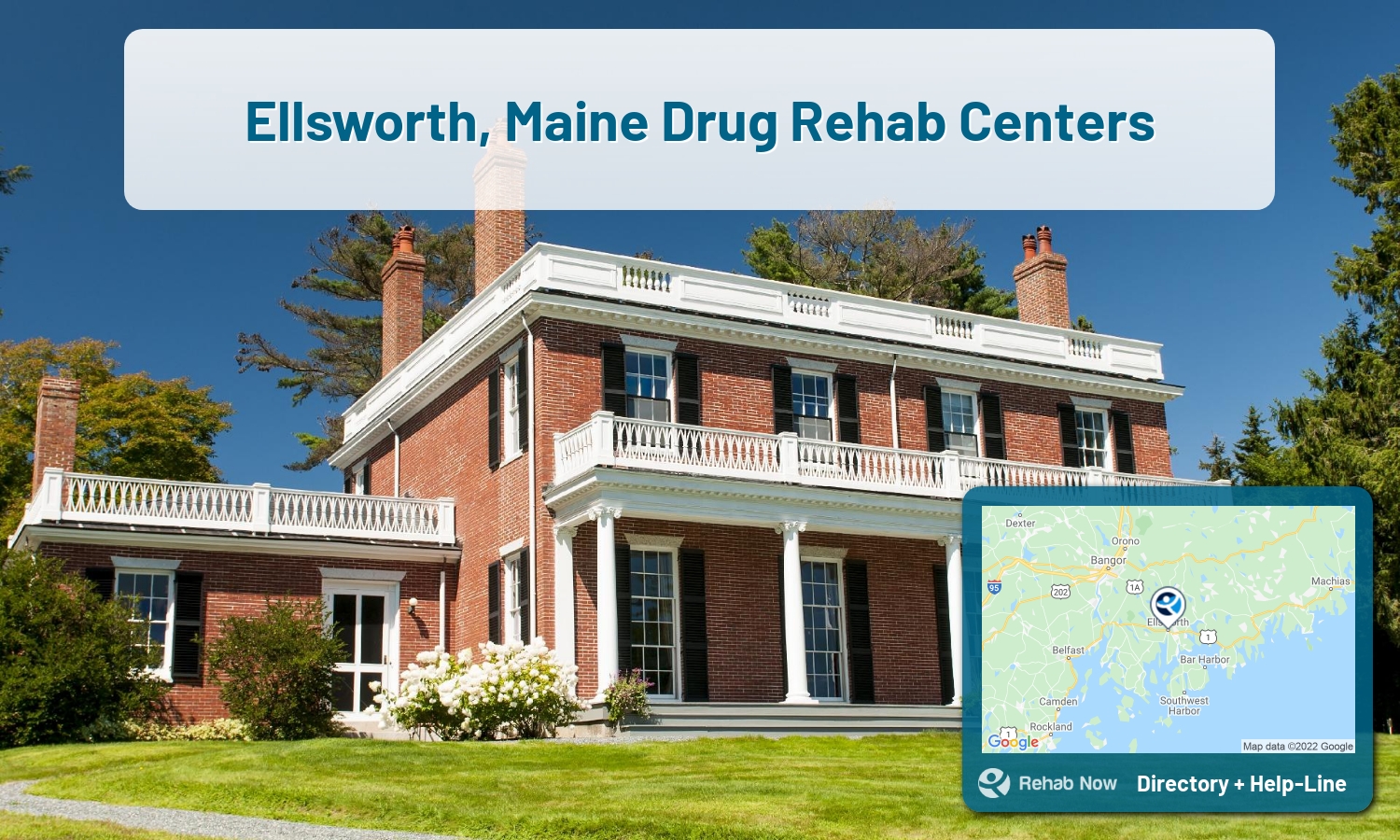 View options, availability, treatment methods, and more, for drug rehab and alcohol treatment in Ellsworth, Maine
