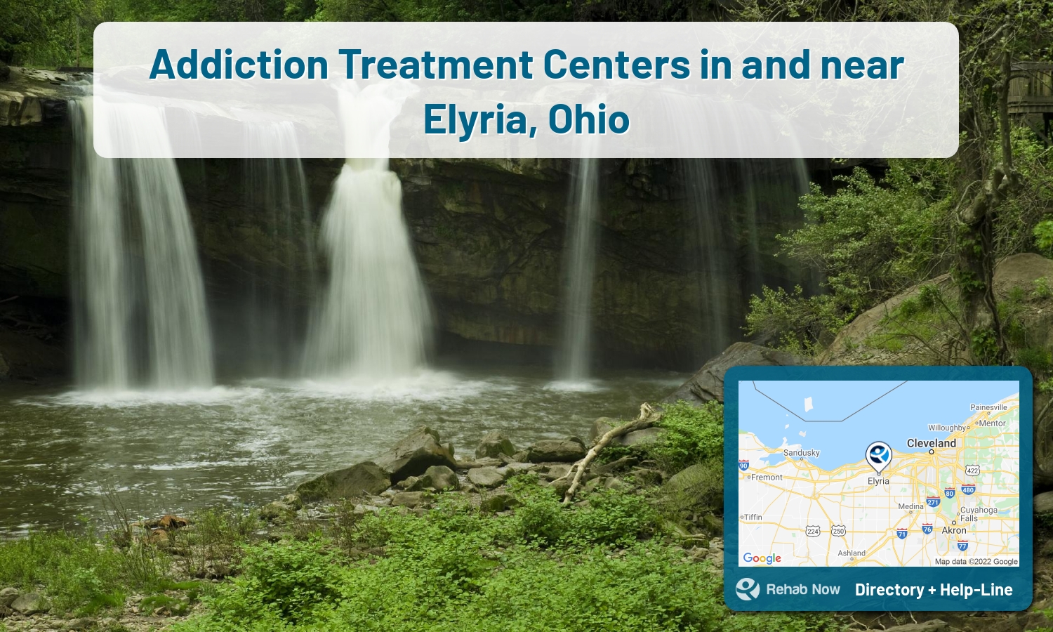 List of alcohol and drug treatment centers near you in Elyria, Ohio. Research certifications, programs, methods, pricing, and more.