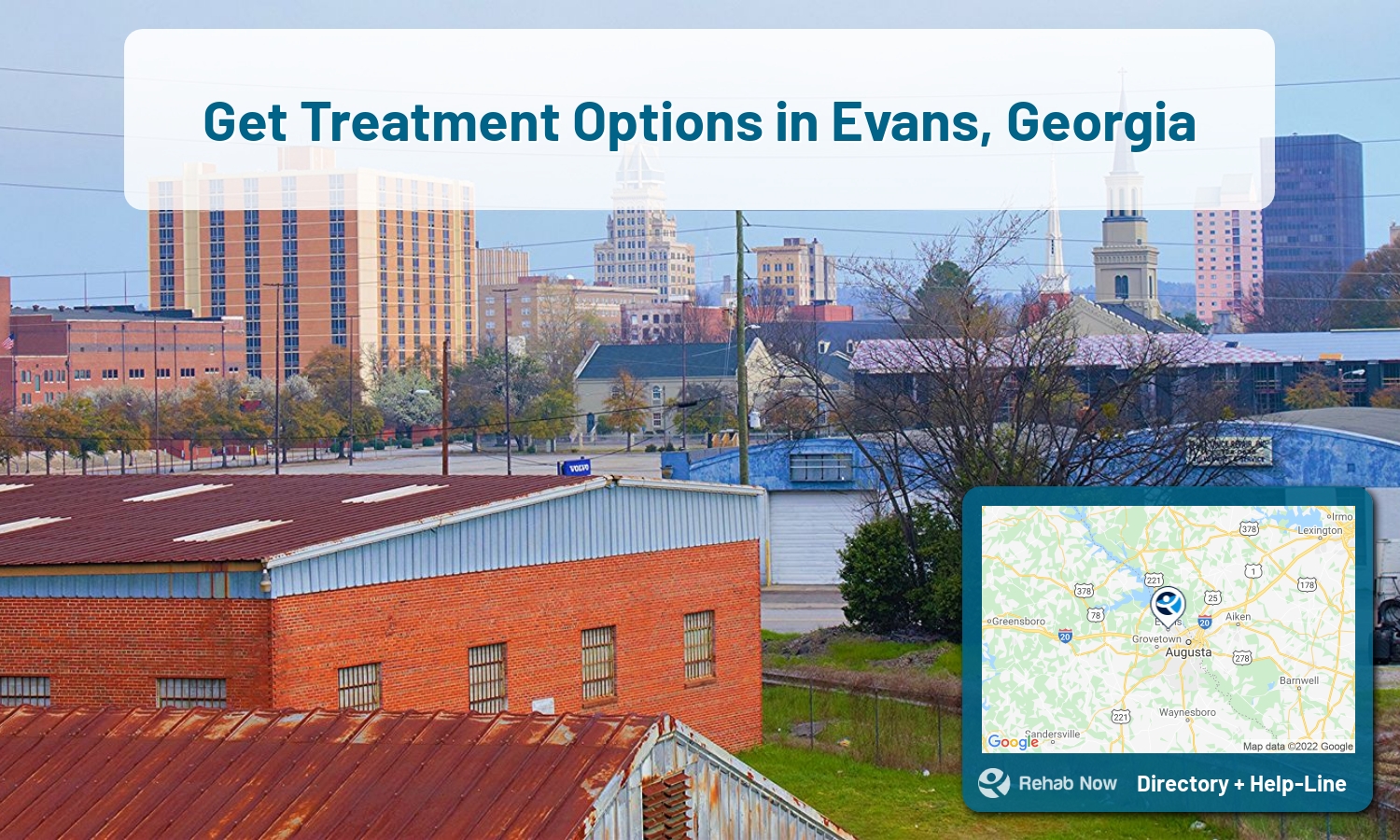 View options, availability, treatment methods, and more, for drug rehab and alcohol treatment in Evans, Georgia
