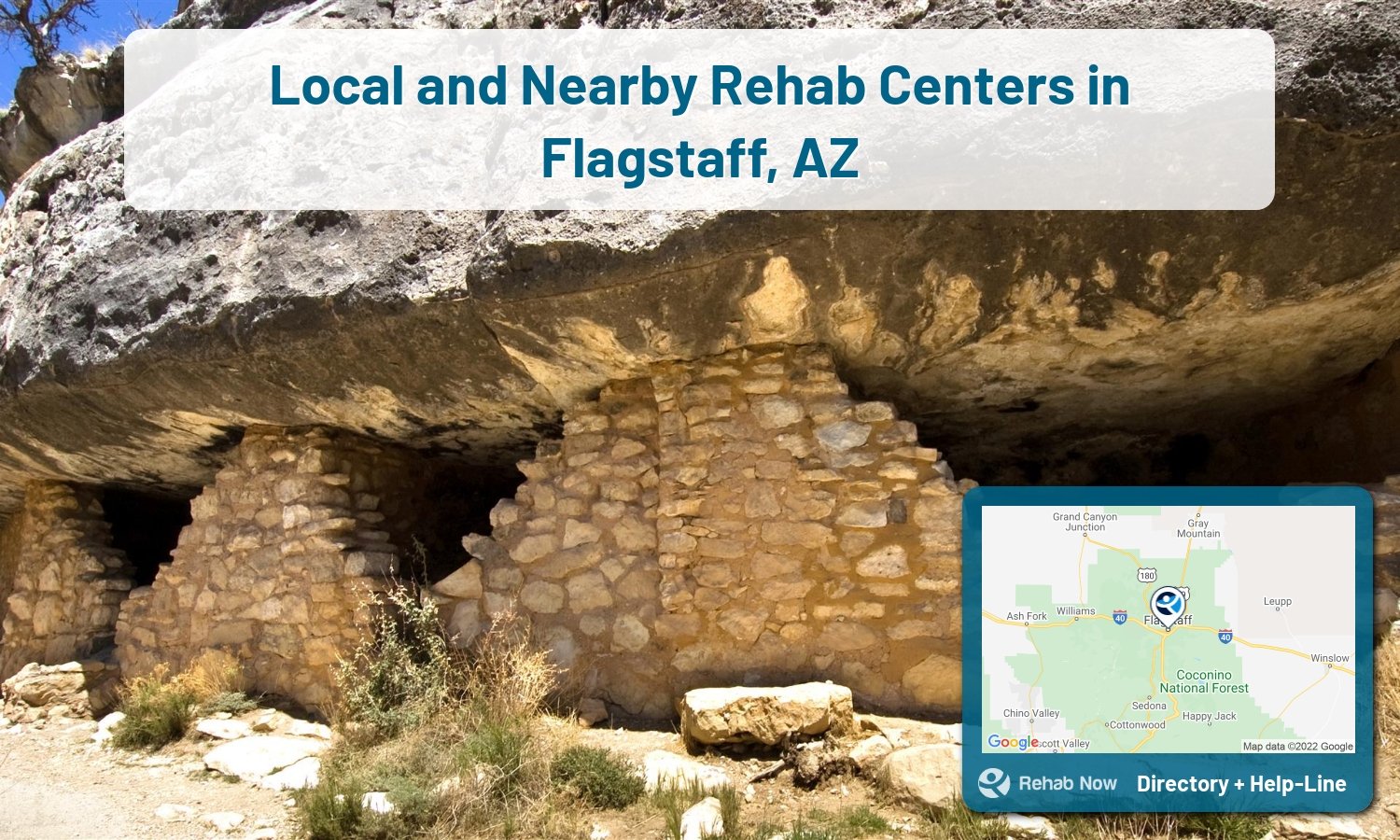 Ready to pick a rehab center in Flagstaff? Get off alcohol, opiates, and other drugs, by selecting top drug rehab centers in Arizona