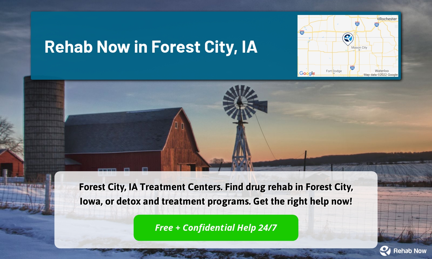 Forest City, IA Treatment Centers. Find drug rehab in Forest City, Iowa, or detox and treatment programs. Get the right help now!