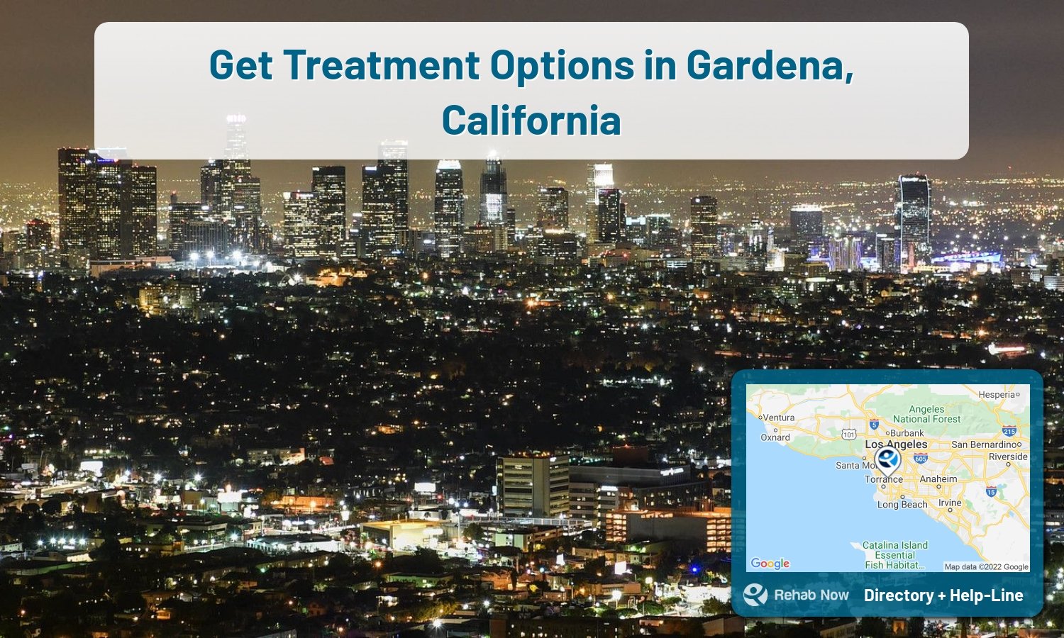 Drug rehab and alcohol treatment services nearby Gardena, CA. Need help choosing a treatment program? Call our free hotline!