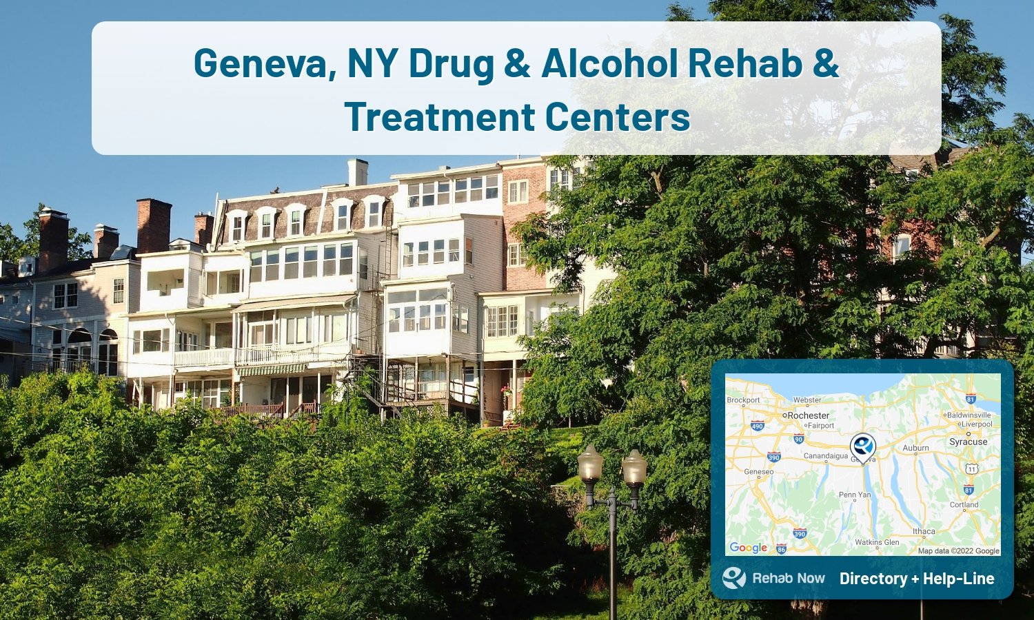 Find drug rehab and alcohol treatment services in Geneva. Our experts help you find a center in Geneva, New York