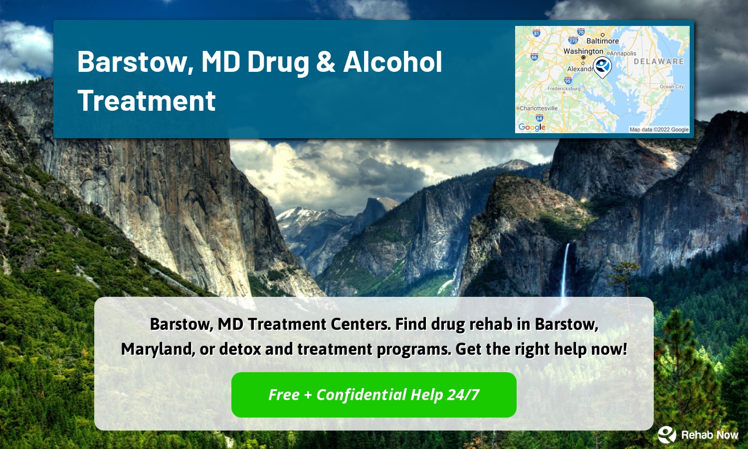Barstow, MD Treatment Centers. Find drug rehab in Barstow, Maryland, or detox and treatment programs. Get the right help now!