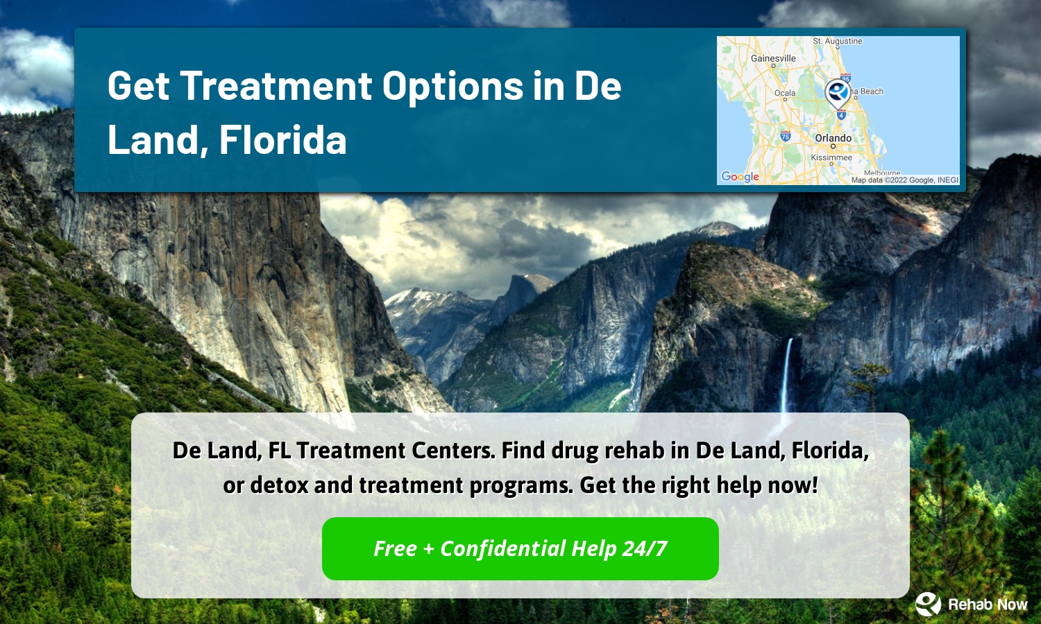 De Land, FL Treatment Centers. Find drug rehab in De Land, Florida, or detox and treatment programs. Get the right help now!