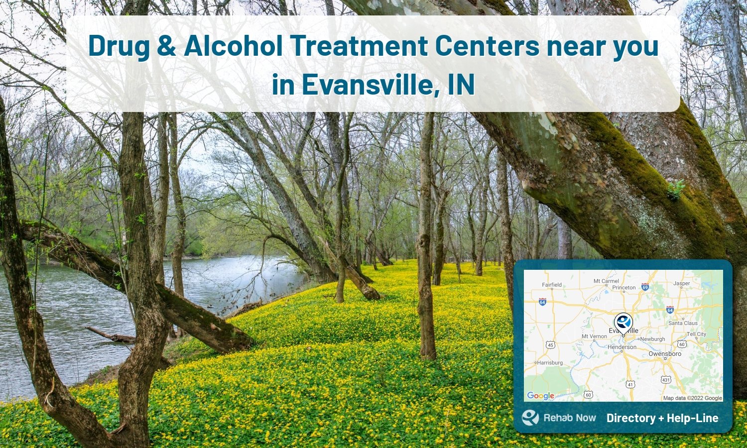 Evansville, IN Treatment Centers. Find drug rehab in Evansville, Indiana, or detox and treatment programs. Get the right help now!