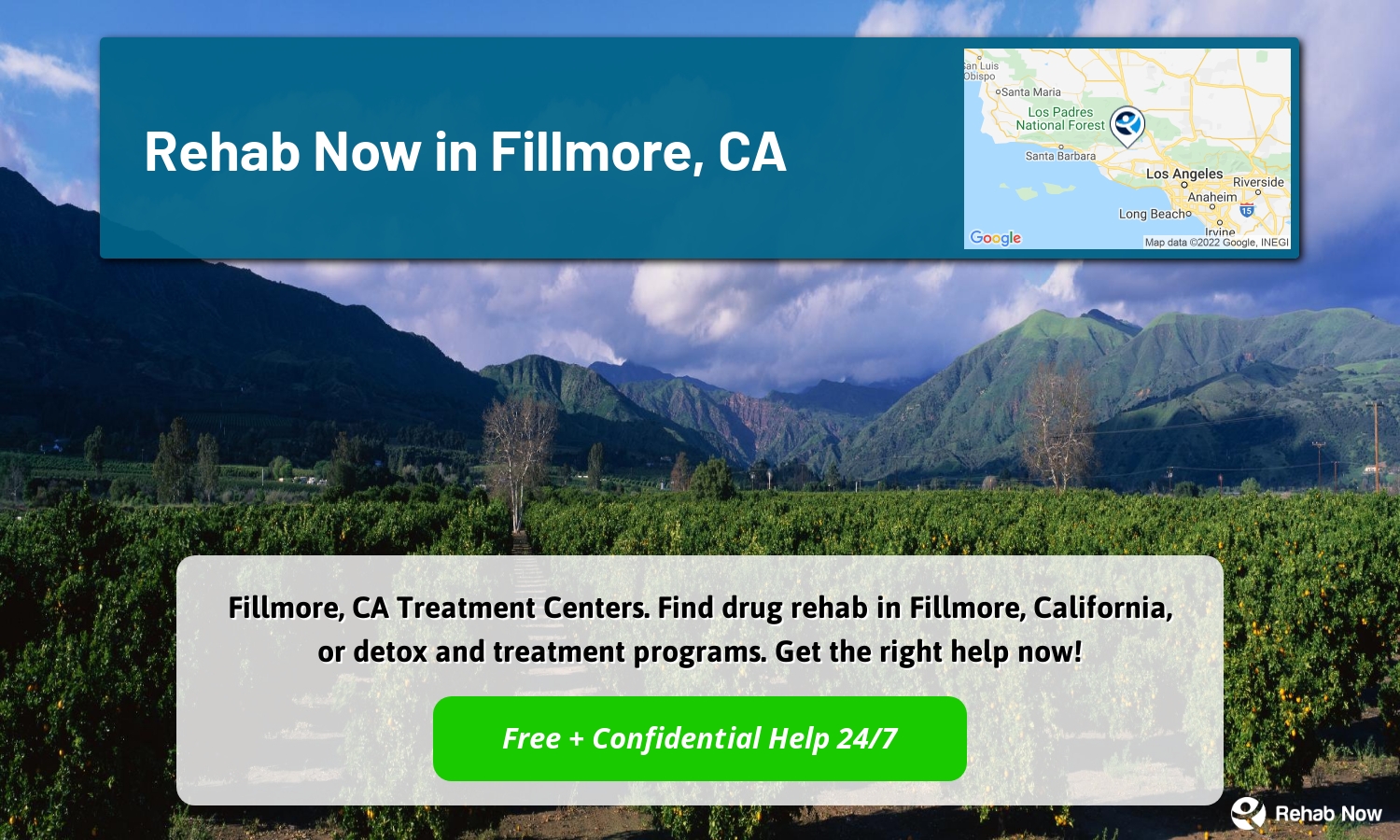 Fillmore, CA Treatment Centers. Find drug rehab in Fillmore, California, or detox and treatment programs. Get the right help now!