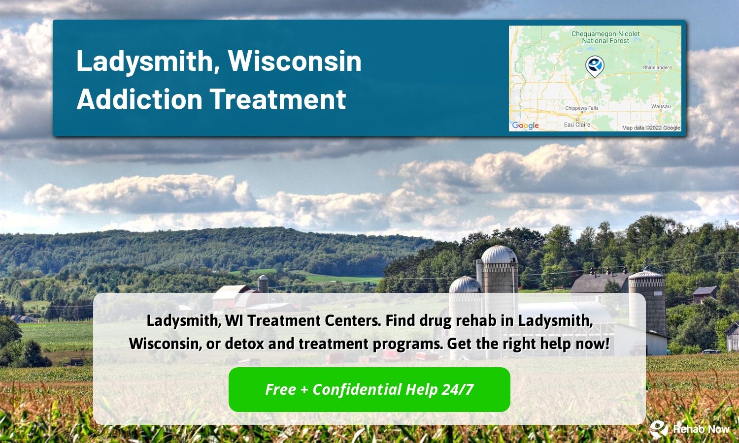 Ladysmith, WI Treatment Centers. Find drug rehab in Ladysmith, Wisconsin, or detox and treatment programs. Get the right help now!