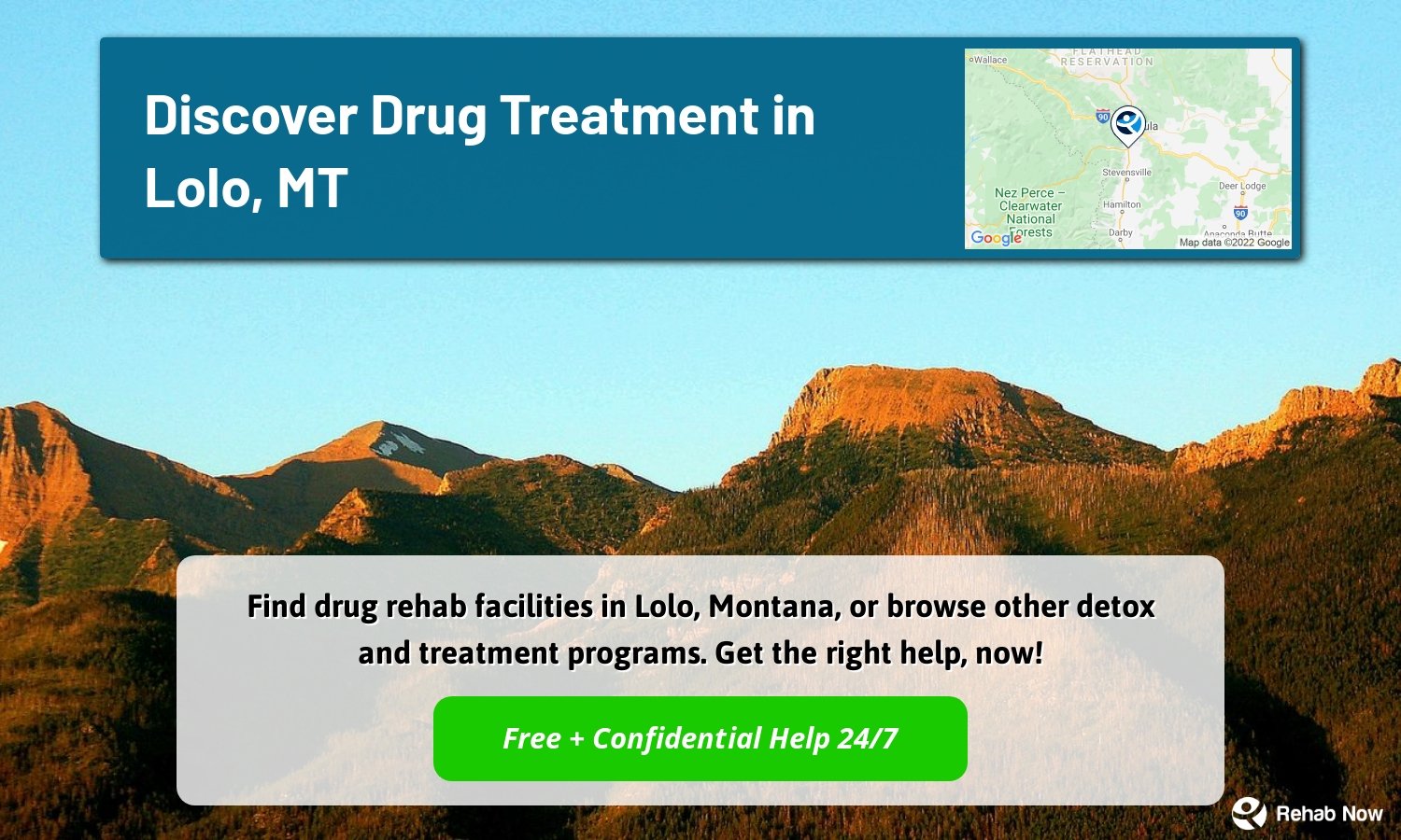 Find drug rehab facilities in Lolo, Montana, or browse other detox and treatment programs. Get the right help, now!