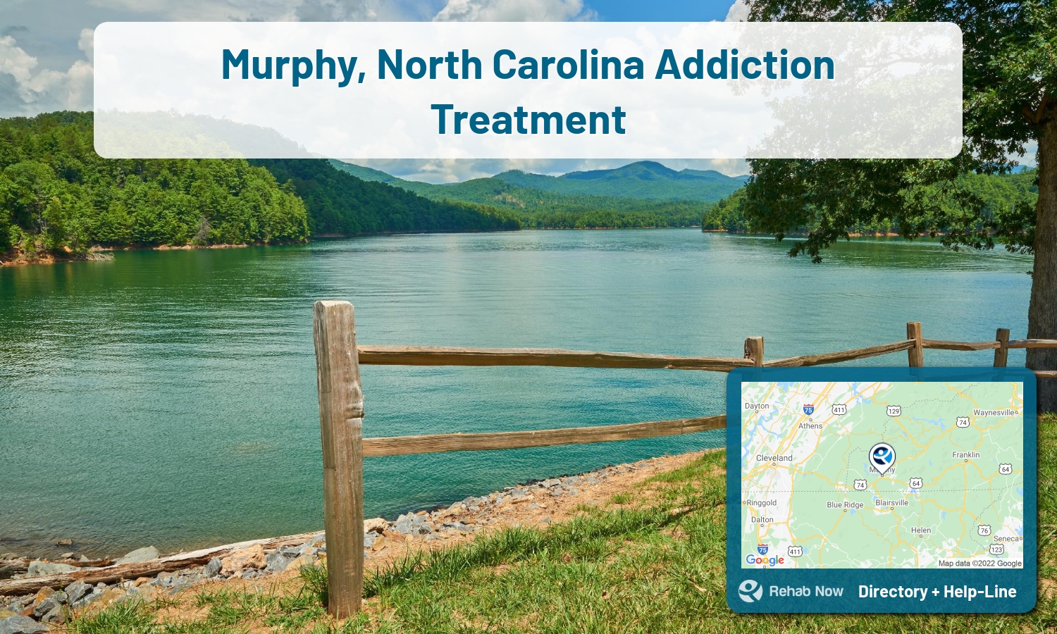 View options, availability, treatment methods, and more, for drug rehab and alcohol treatment in Murphy, North Carolina