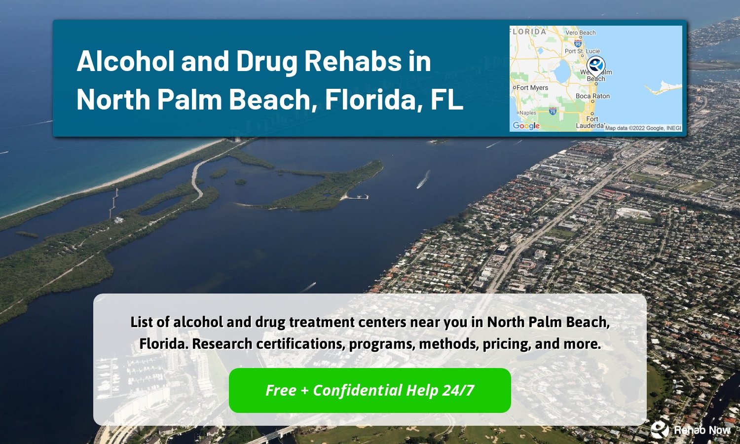 List of alcohol and drug treatment centers near you in North Palm Beach, Florida. Research certifications, programs, methods, pricing, and more.