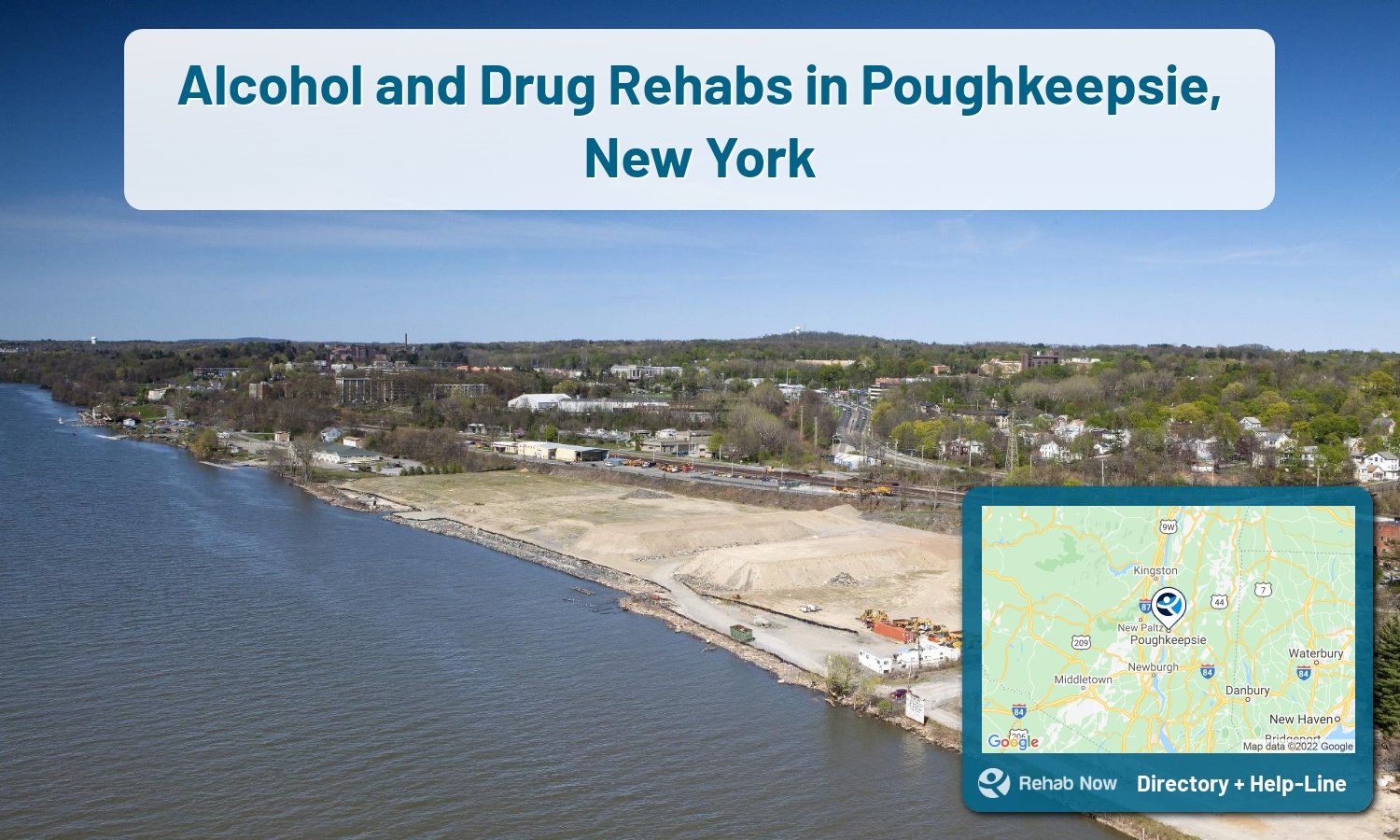 Struggling with addiction in Poughkeepsie, New York? RehabNow helps you find the best treatment center or rehab available.