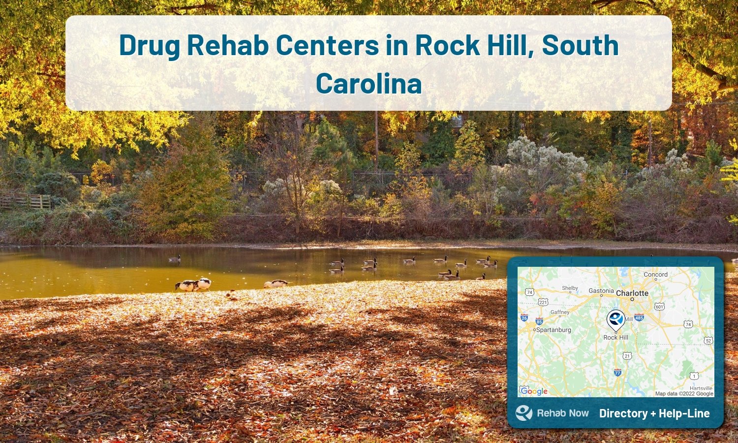 Rock Hill, SC Treatment Centers. Find drug rehab in Rock Hill, South Carolina, or detox and treatment programs. Get the right help now!