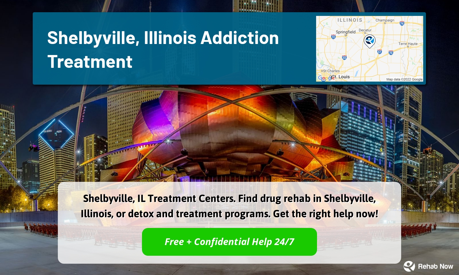 Shelbyville, IL Treatment Centers. Find drug rehab in Shelbyville, Illinois, or detox and treatment programs. Get the right help now!