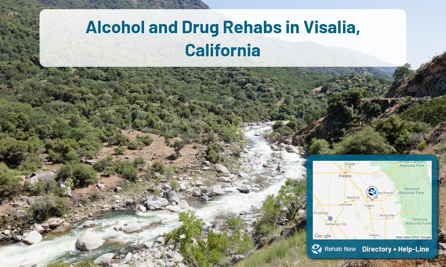 Ready to pick a rehab center in Visalia? Get off alcohol, opiates, and other drugs, by selecting top drug rehab centers in California