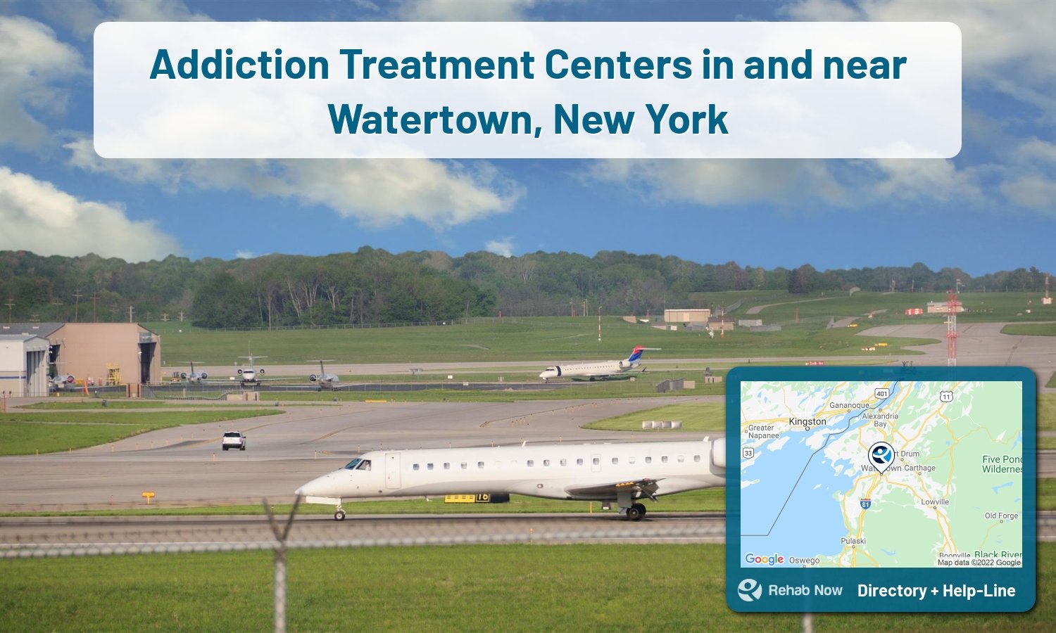 Watertown, NY Treatment Centers. Find drug rehab in Watertown, New York, or detox and treatment programs. Get the right help now!